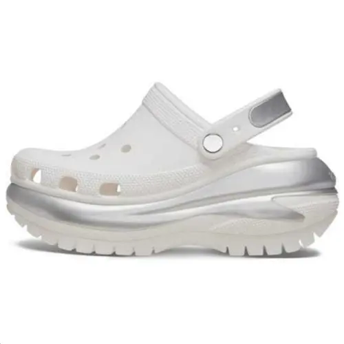 Crocs Clogs 6.1cm Unisex White Silver