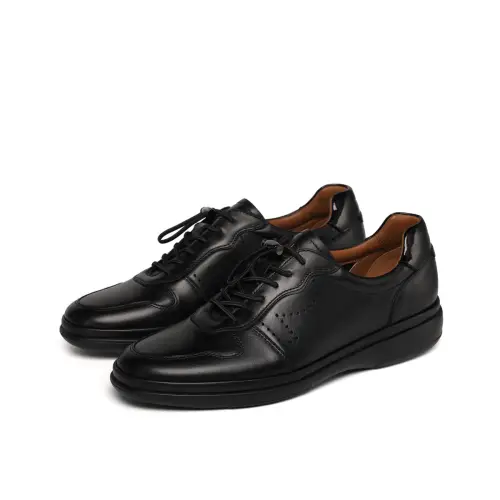 Chrisdien Deny Leather Men's Casual Shoes Men's Black