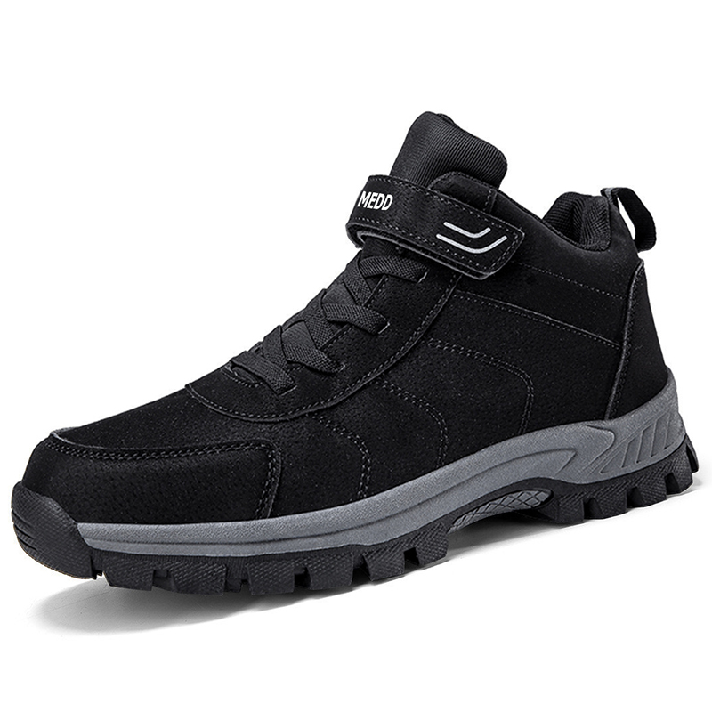 Medd Walking Shoes Unisex Low Top Black