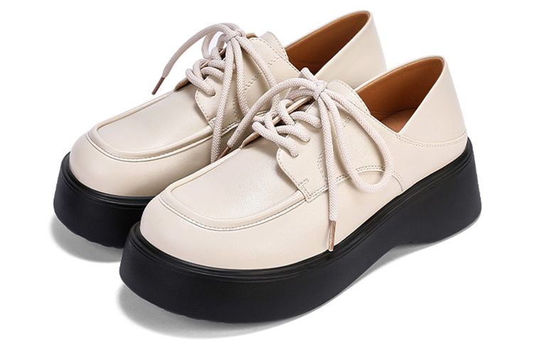 DAPHNE Pu Platform Shoes 5cm Women's