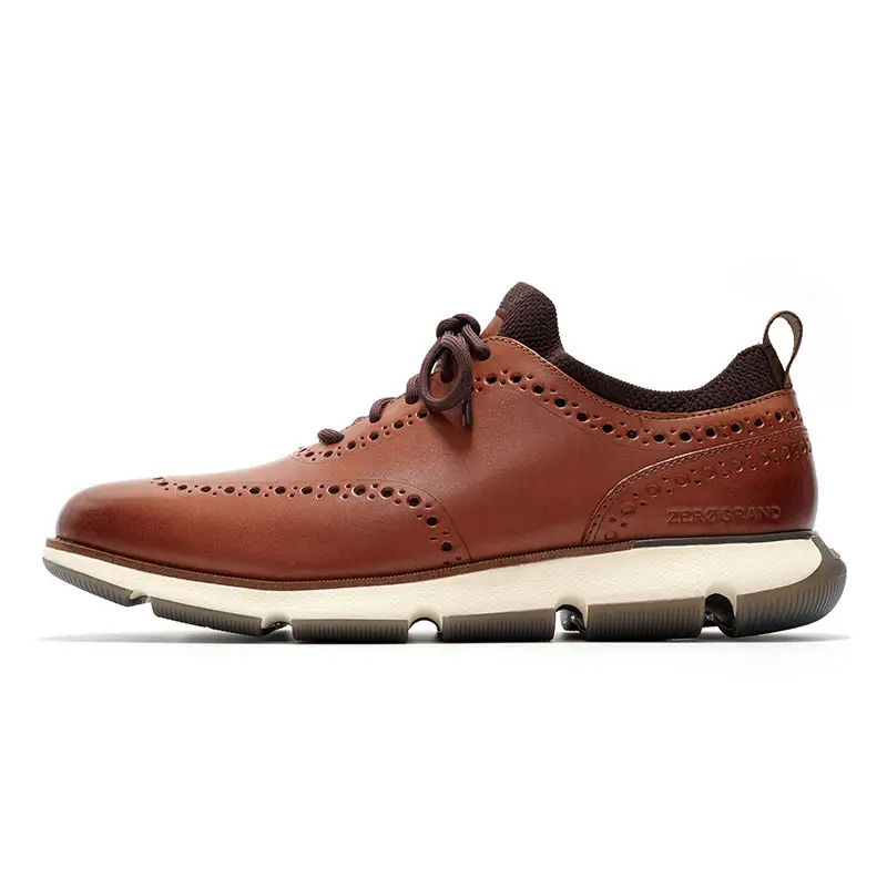 COLE HAAN Cow Leather Casual Shoes Men's Brown