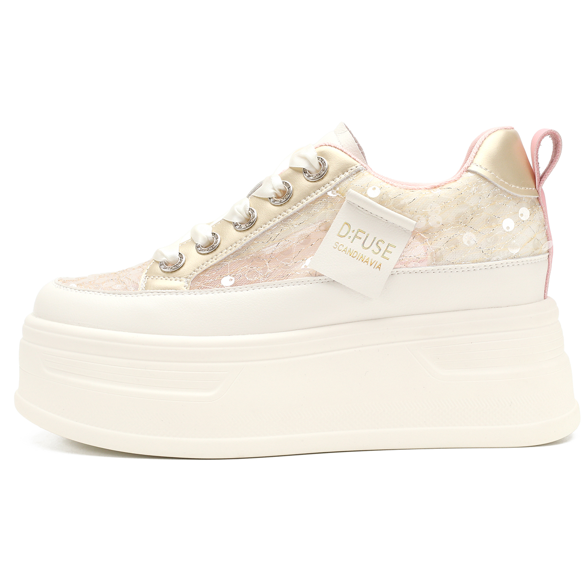 D FUSE SCANDINAVIA Flat Shoes Low top Skateboard Shoes Women's
