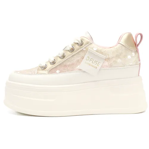 D FUSE SCANDINAVIA Flat Shoes Low top Skateboard Shoes Women's