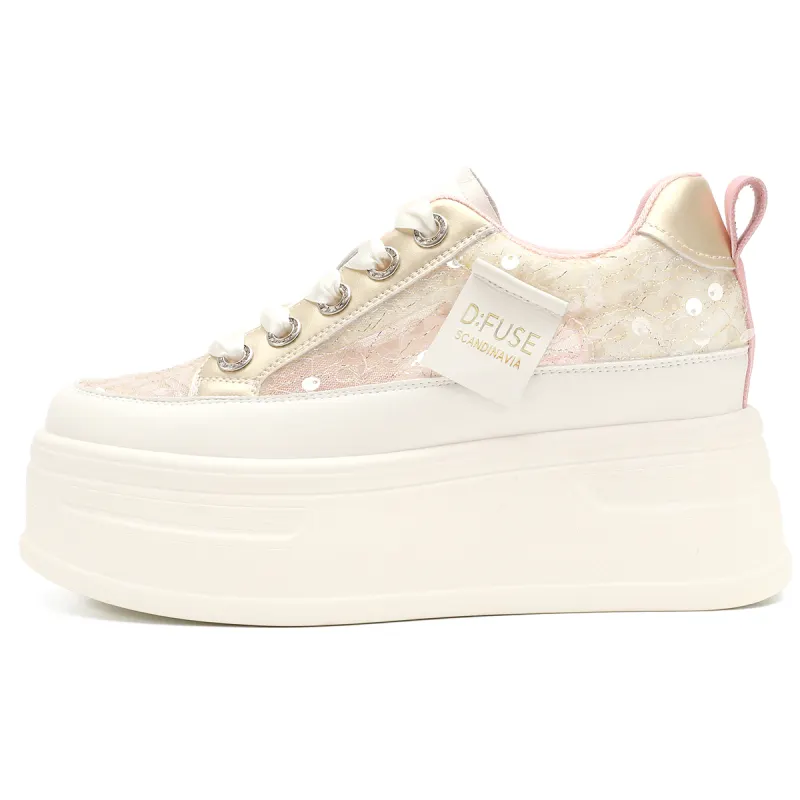 D FUSE SCANDINAVIA Flat Shoes Low top Skateboard Shoes Women's