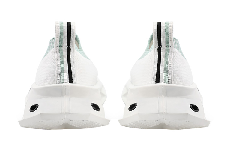 NORVINCY Low top Running Shoes Unisex White Green Stylish Outdoors