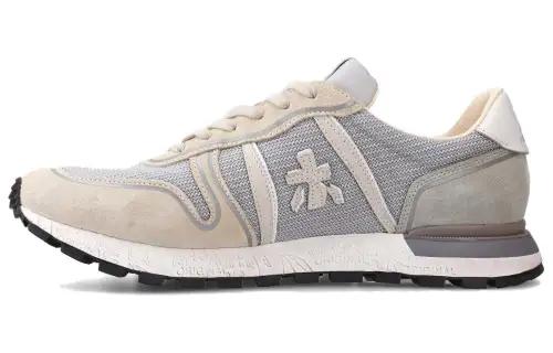 PREMIATA Pu Breathable Low top Casual Shoes Men's Gray