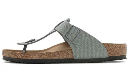 Birkenstock Flip Flops Men's Gray Regular