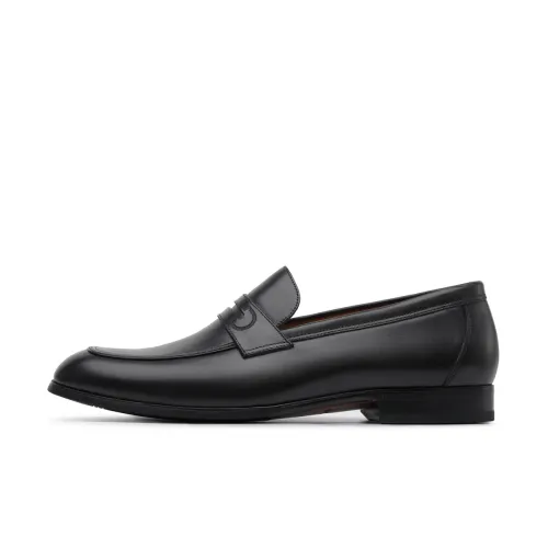 Chrisdien Deny Cow Leather Loafers 2cm Men's