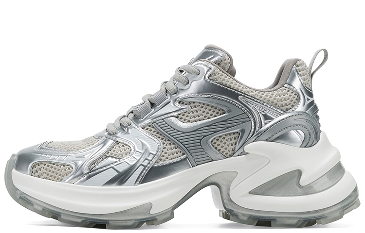 GG CC Low top Platform Chunky Sneakers Women's