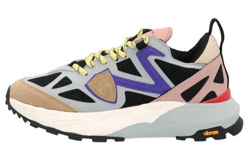 PHILIPPE MODEL Paris Logo-patch Panelled-design Sneakers