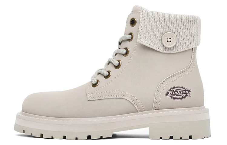 Dickies Short Combat Boots Women's Apricot