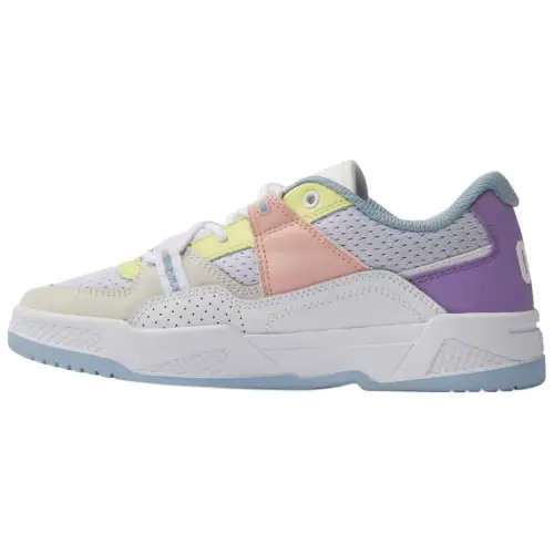 DC Shoes Leather Low top Skateboard Shoes Women's White