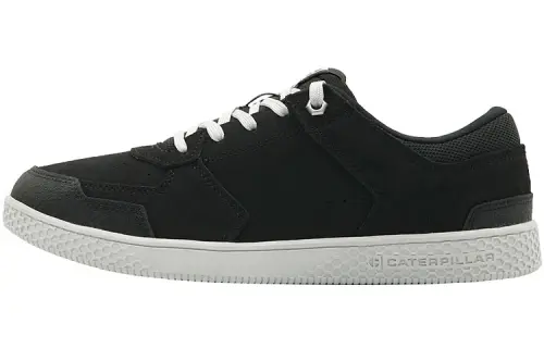 CAT Pausesportlow Cushioning, Wear Resistant Low top Skateboard Shoes Unisex Black