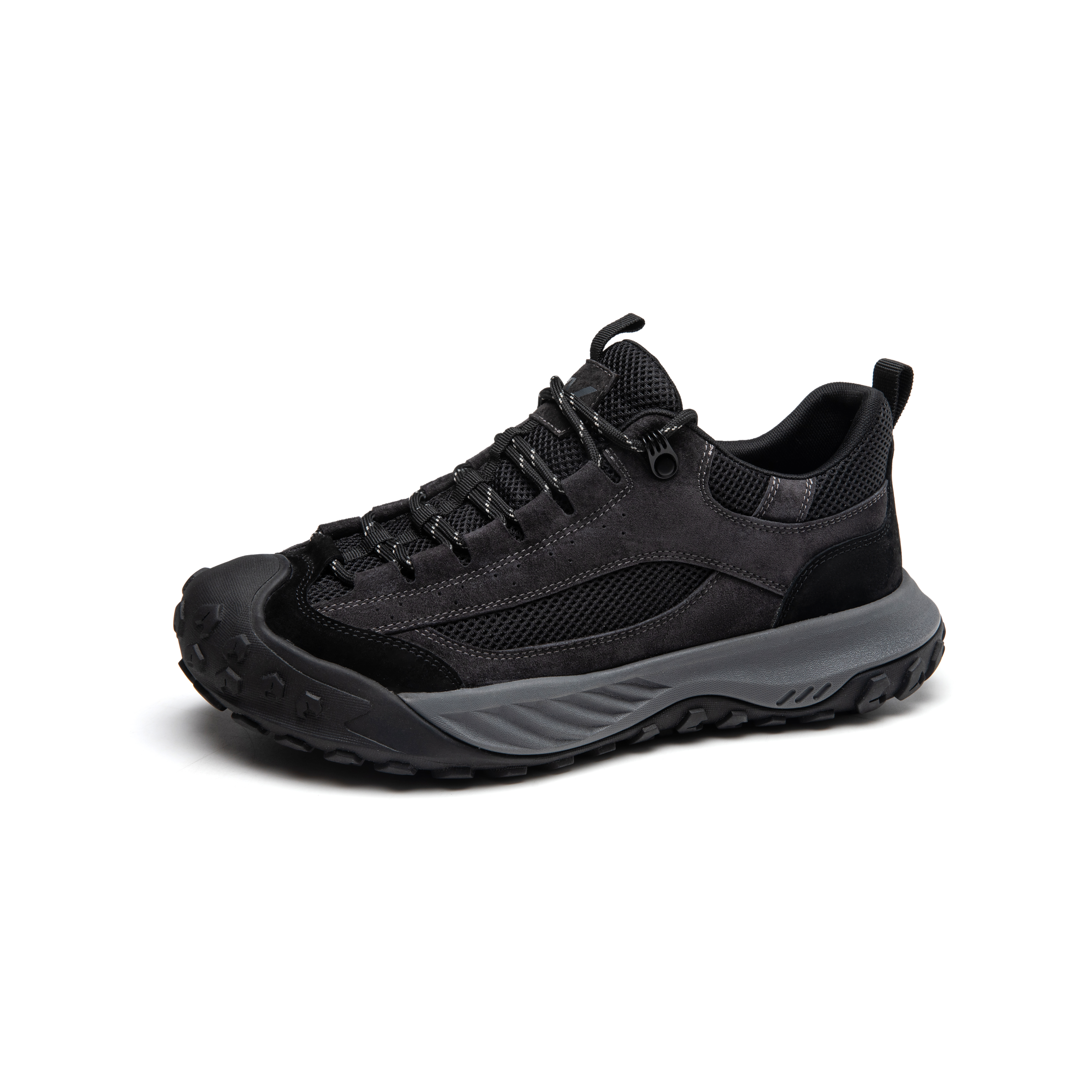 AOKANG Fabric Slip Resistant Slip Resistant Low top Outdoor Shoes Men’s Black