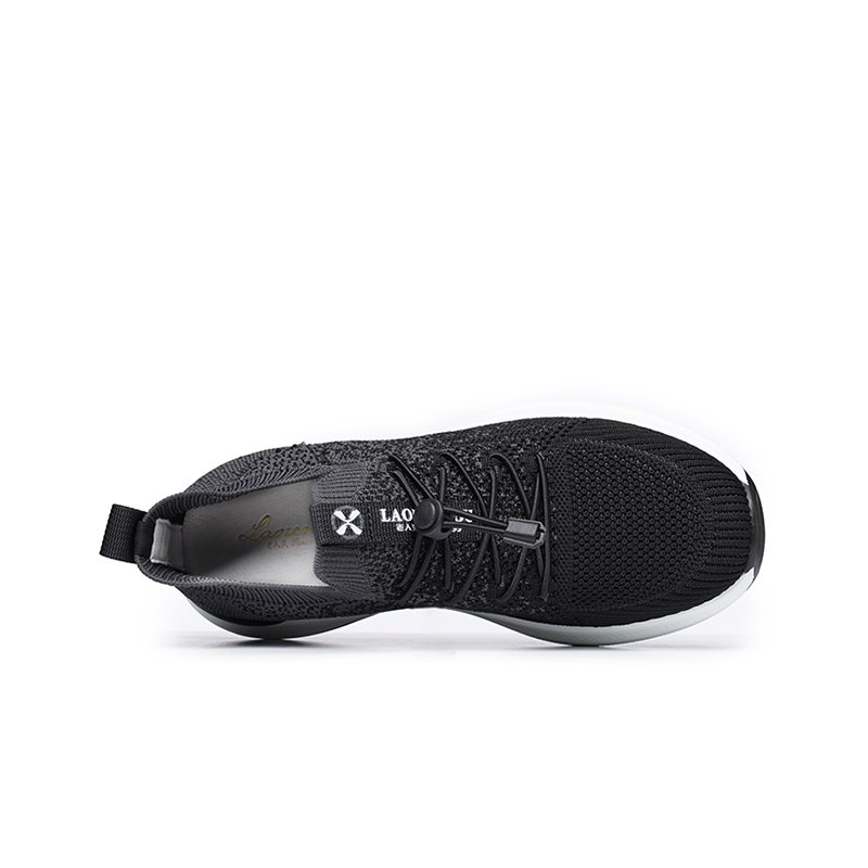 LAORENTOU Walking Shoes Women’s Low Top Black