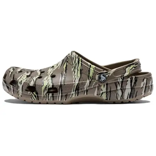 Crocs Classic Printed Camo Clogs 'Brown'