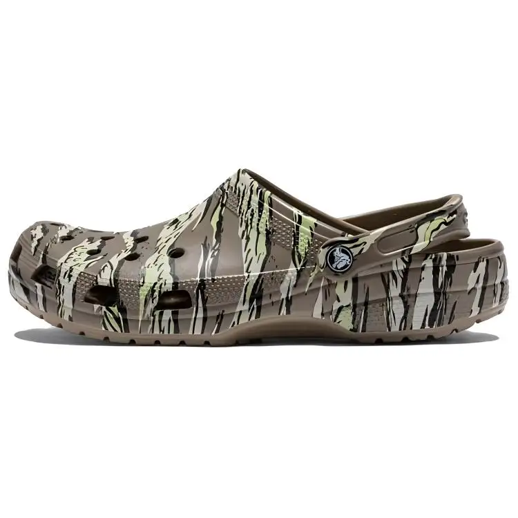 Crocs Classic Printed Camo Clogs 'Brown'