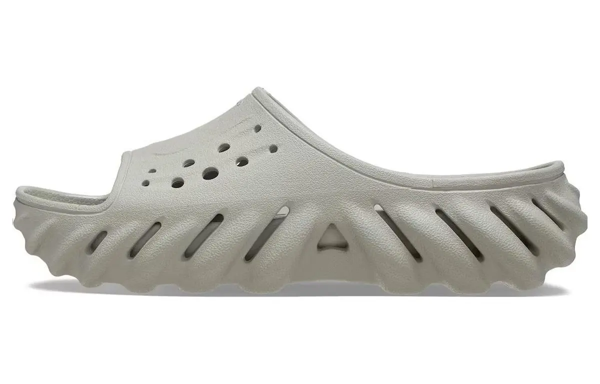 Crocs Echo Slide Slippers Unisex Ecru
