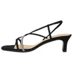 Castañer Sheepskin One Strap Sandals Women's Black