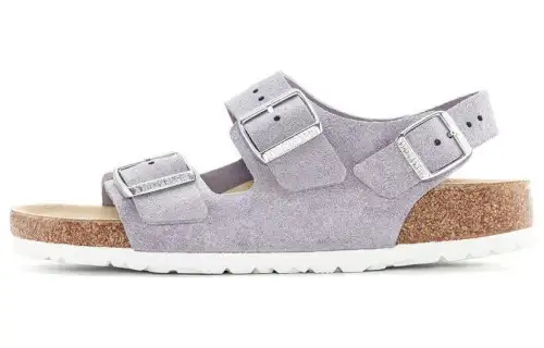 Birkenstock Suede Beach Sandals Women's Dusty Purple Regular