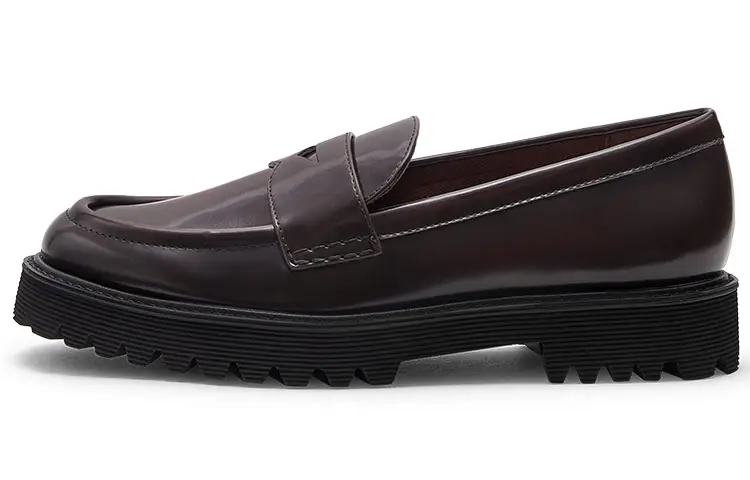 CHARLES&KEITH Platform Shoes Women's Wine Red