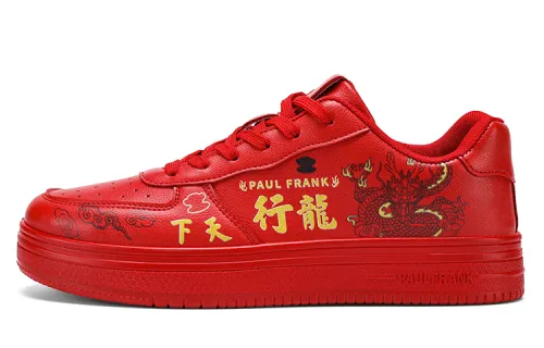 PAUL FRANK Slip Resistant And Breathable Low top Skateboard Shoes Men's