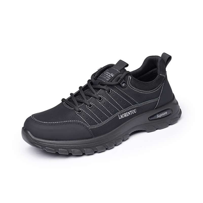 LAORENTOU Microfiber Leather Low top Outdoor Sports Shoes Men’s