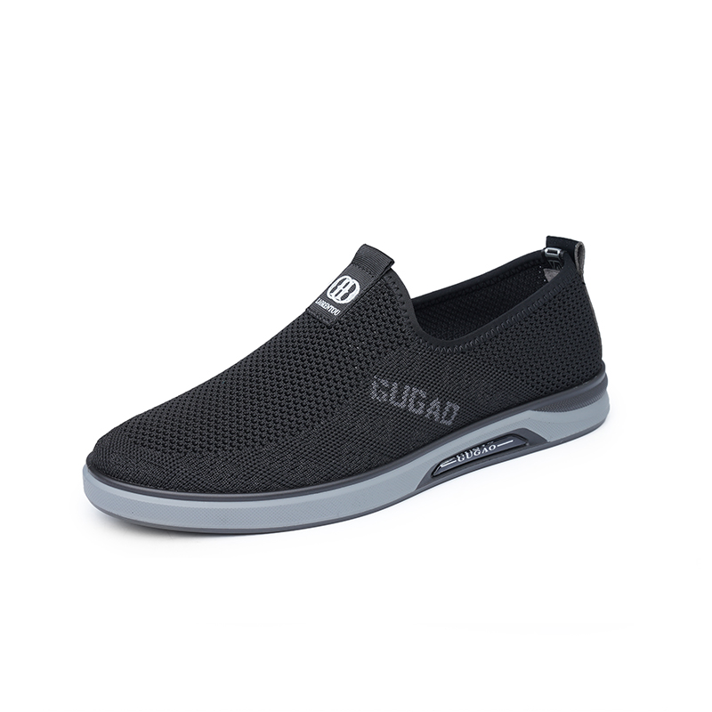 LAORENTOU Walking Shoes Men’s Low Top Black