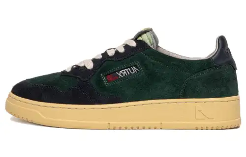 AUTRY Medalist Fashion Trend Low top Skateboard Shoes Men's Blue Green