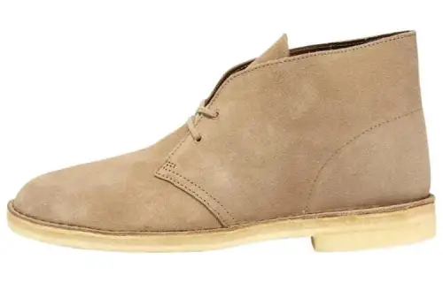 Clarks Originals Suede Ankle Boots Men's Light Brown
