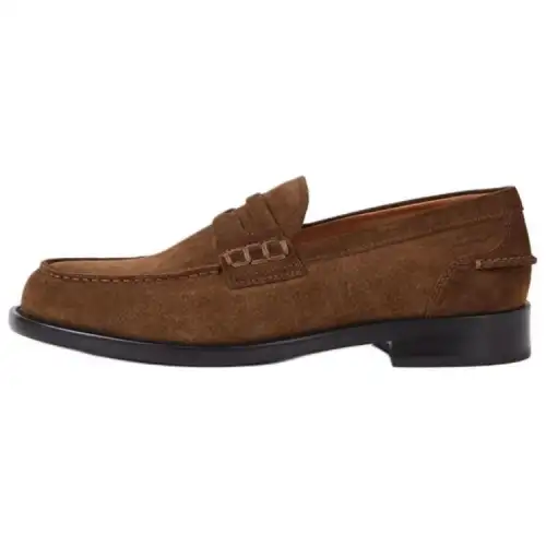 VAGABOND SHOEMAKERS Suede Minimalist Fashion Loafers Men's Brown