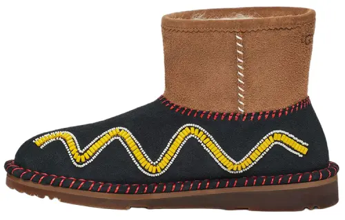 UGG Classic Boot Denim Tears Onia Chestnut Women's