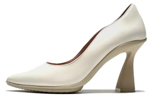 COLE HAAN Sheepskin Slim Heel High Heels Women's