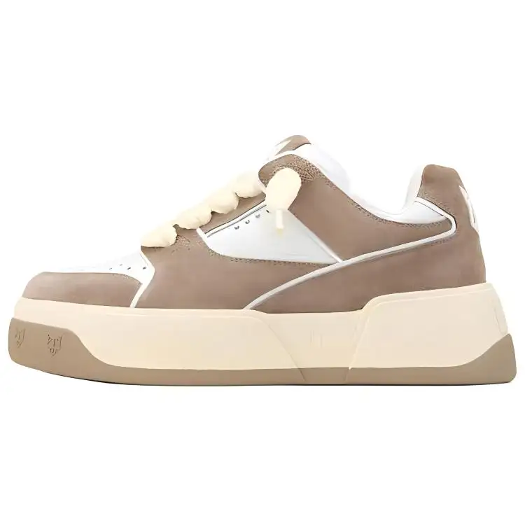 Naked Wolfe Kash Suede Low top Skateboard Shoes Men's Umber