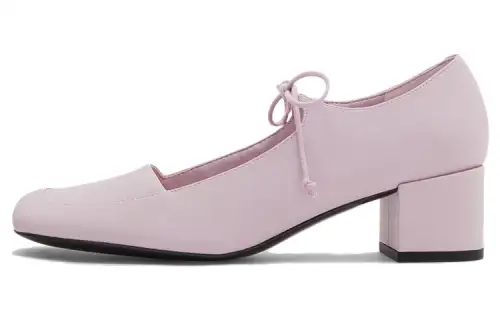 CHARLES&KEITH Block Heel Mary Jane Shoes Women's