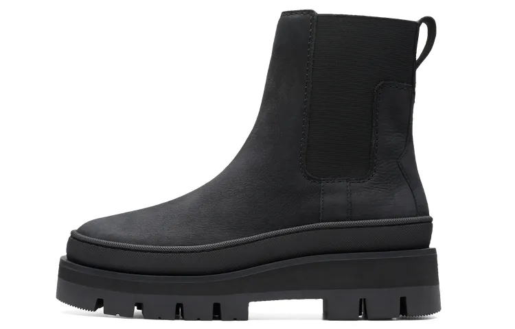 clarks Orianna 2 Top Nubuck Leather Boots