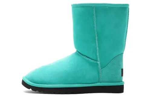 UGG CLASSIC SHORT Thermal Slip Resistant Thermal Slip Resistant Crew Snow Boots Women's Green