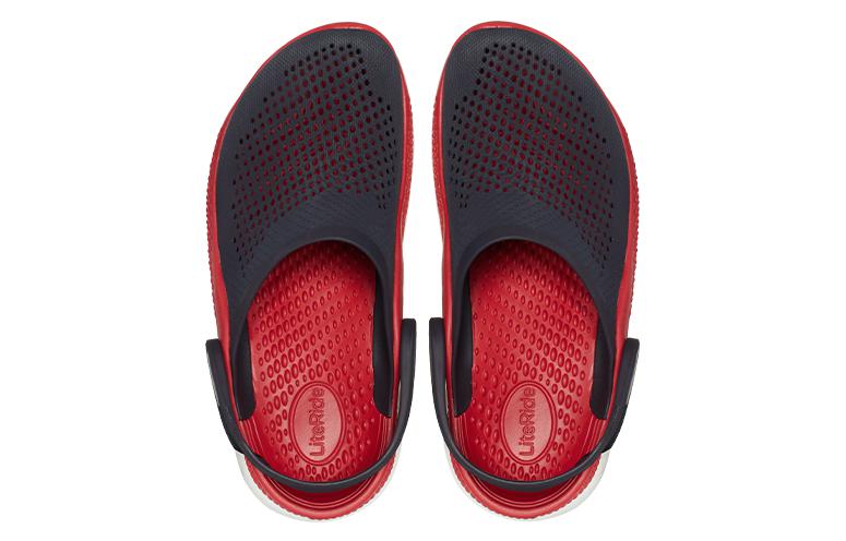 Crocs Clogs Unisex Dark Blue Pepper Red