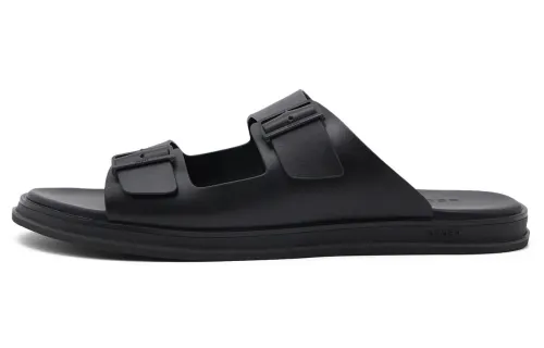PEDRO Composite Sole Antibacterial Quick Dry Abrasion Resistant Slide Slippers Men's Black