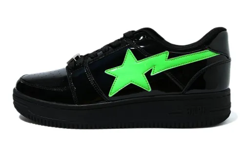 BAPE A BATHING APE Bape Sta Low Weeknd XO Black