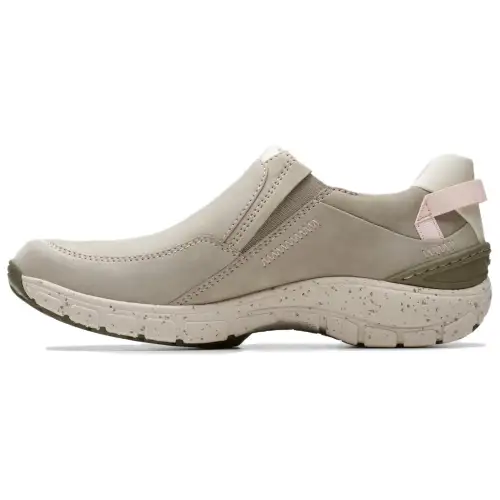 Clarks Leather Low top Casual Shoes Women's Gray