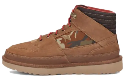 UGG Highland Cow Split Leather Ankle Boots Men's