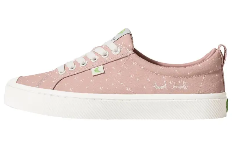 CARIUMA Canvas Low top Skateboard Shoes Unisex Pink