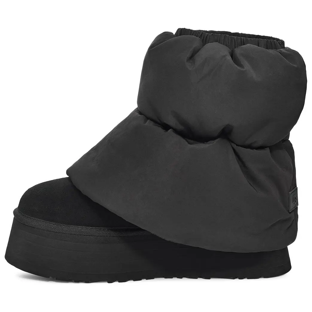 UGG Classic Mini Dipper Puffer Boot Black Women's