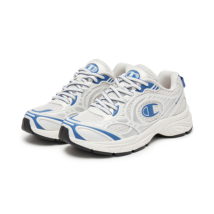 Champion Low top Running Shoes Unisex Pearl White/Agate Blue