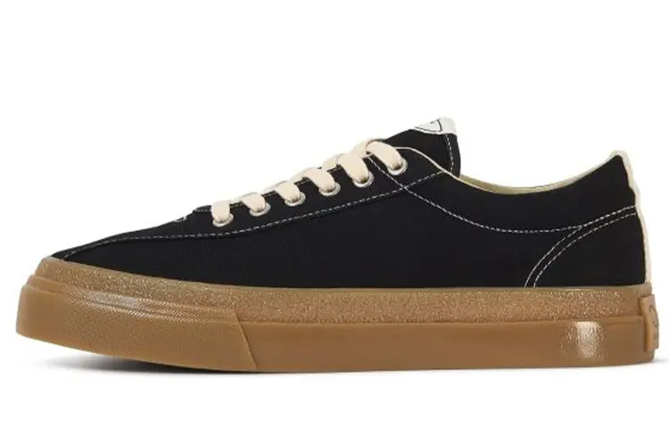 Stepney Workers Club Skateboard Shoes Men's Low Top Black