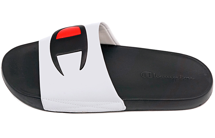 Champion Campus Slide Slippers Unisex Black/White