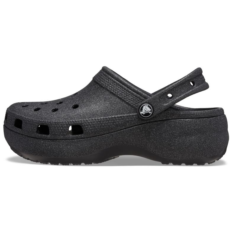 Женские сабо Crocs Crocs Classic Platform Clog Croslite (черные)