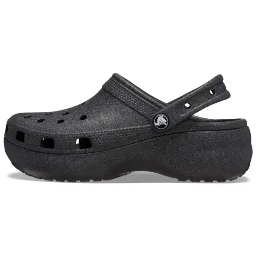 Crocs Classic Platform Clog Croslite Resin Clogs Women's Black