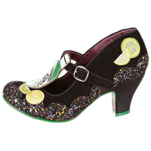 IRREGULAR CHOICE Pu High Heels 7.2cm Women's Black
